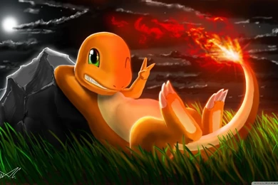 Charmander (Pokemon) HD Desktop Wallpapers : Widescreen : High ...