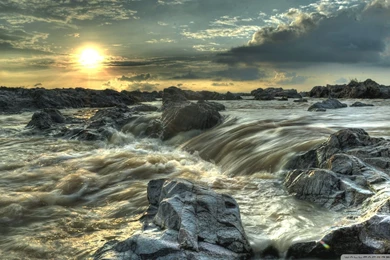 Download Rocky Coast Wallpapers 1920x1080