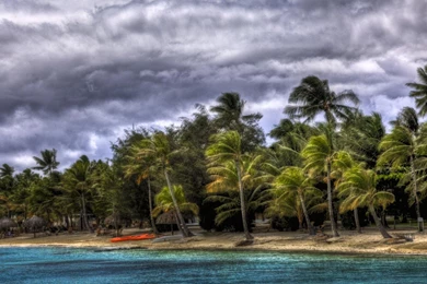 Bora Beach In Hdr Wallpapers 2560x1920   (