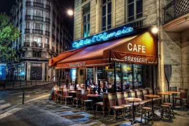 Street Corner Cafe, City, Night, R, World, 1920x1080 HD Wallpapers ...