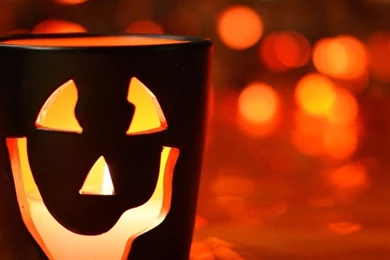 Glass Smile Halloween Blur Ghost Holidays iPad Air Wallpapers ...