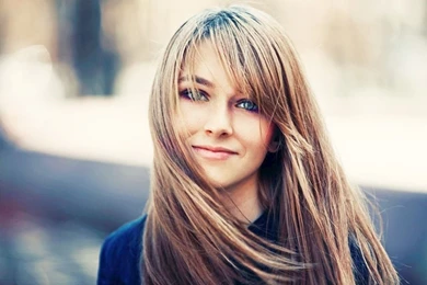 Blonde Smiling Computer Wallpapers, Desktop Backgrounds