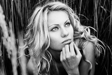 Beautiful Blonde Model Portrait Wallpapers