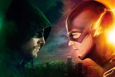 Arrow Vs The Flash TV Series Free Wallpapers For Desktop