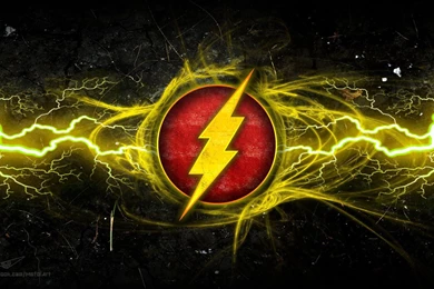 The Flash Logo Desktop Wallpapers