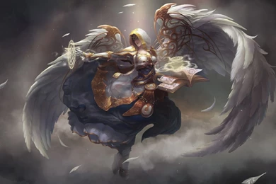 Game, Game Wallpaper, Imperius, Angel, Imperius, Wings, Tyrael