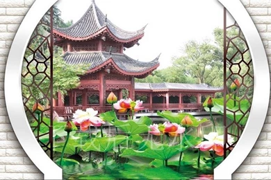 Aliexpress.com : Buy 3d Wall Murals Wallpaper,Classical Chinese ...