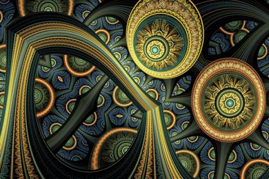 Abstraction 3d Backgrounds Fractal S