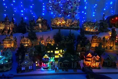 1366x768 Christmas, Xmas, Christmas Decor, Houses Models, Houses ...