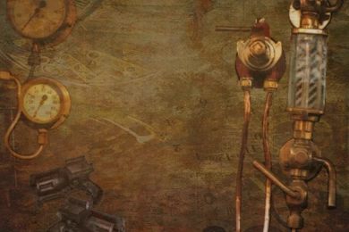 SteamPunk Desktop Wall By Baphomet350 On DeviantArt