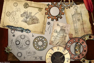 Steampunk Computer Wallpapers, Desktop Backgrounds