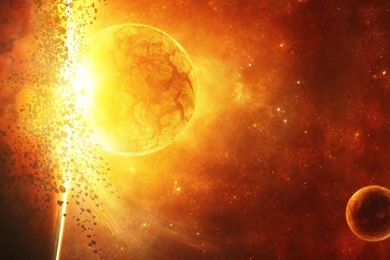 Planet Exploding Into Million Pieces HD Smashing Wallpapers Free HD ...