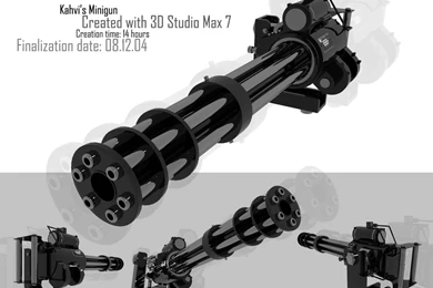 Kahvi's Minigun By Kahvi On DeviantArt