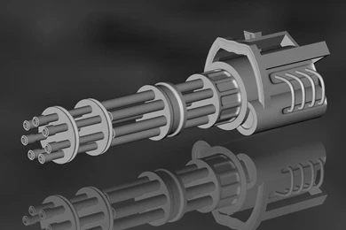 Minigun By TalonD On DeviantArt