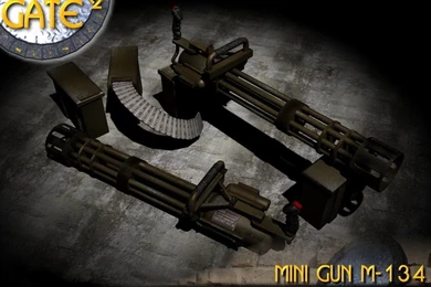 Mini Gun M 134 Image   The Gate 2 Mod For Half Life 2   Mod DB
