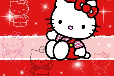 Cute Hello Kitty Desktop Wallpapers Tulips Cute Hello Kitty ...