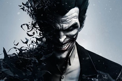 Download HD Batman Arkham Origins Joker Smile And Bats Wallpapers ...