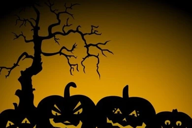Halloween Pumpkin Backgrounds Vector