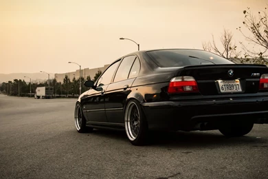 Download Wallpapers Bmw E39, M5, Bmw, Lights, Black, Tuning, Stance ...