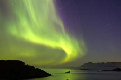 Download Wallpapers Northern Lights In East Greenland (1280 X 1024 ...