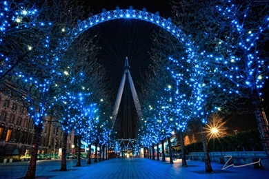 London Eye Wallpaper, Architecture / Modern: London Eye, England ...