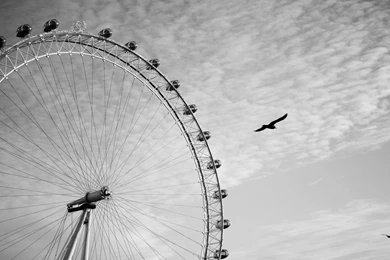 2560x1600 London, London Eye, London Eye, Ferris Wheel, London ...