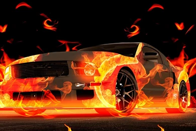 Custom Torched Mustang Wallpapers