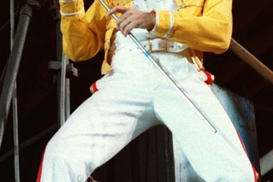 Freddie Mercury Concert Queen Music Band