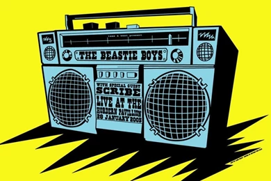 My Free Wallpapers   Music Wallpapers : Beastie Boys   Live 2005