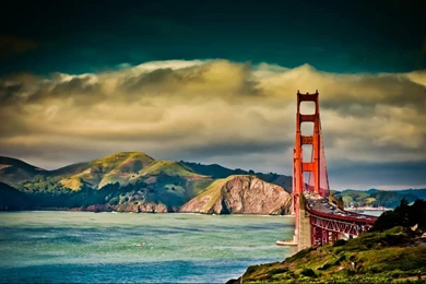 Golden Gate Bridge Wallpapers 1366x768 Hd Wallpapers Widescreen