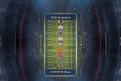 Houston Texans 2014 NFL Schedule Wallpapers Free Desktop ...