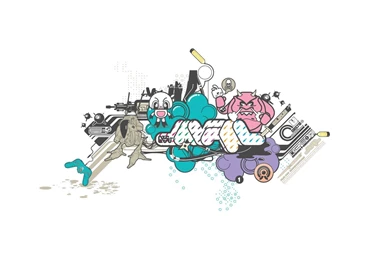 Tech Stuff Abstract Art