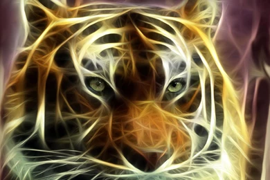 Desktop Wallpapers · Gallery · Windows 7 · Art Tiger Windows 7 ...