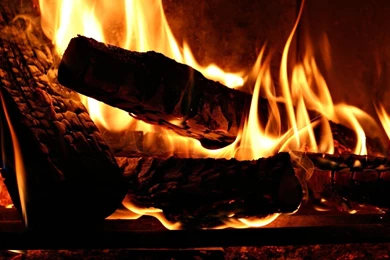 Burning Wood, Fire, Flame, Fireplace, Photography, 1920x1080 HD ...