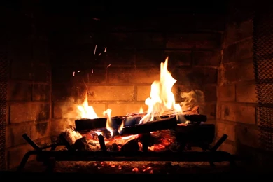 A Cozy Fire In The Fireplace   YouTube