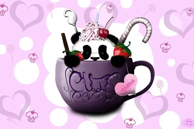 Cute Cocoa Panda Wallpapers By Hazey1988 On DeviantArt