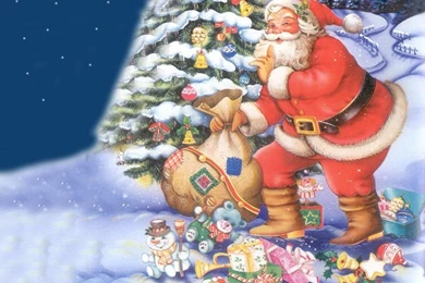Wallpaper Backgrounds: Santa Claus Wallpapers