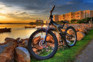 Parking Bicycle Wallpaper.jpg