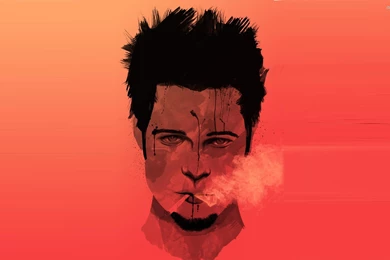 Tyler Durden, Brad Pitt, Fight Club, Vector, 2880x1800 HD ...