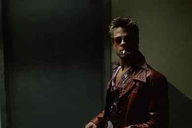 Full HD Wallpapers Tyler Durden Smoke Brad Pitt Fight Club Brutal ...