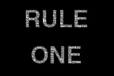 Fight Club Black Backgrounds Quotes Rules Typography Wallpapers ...