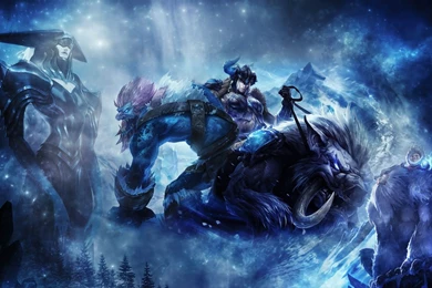 HDscreen: League Of Legends Artwork Fantasy Art Video Games Winter ...
