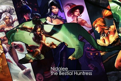 Nidalee The Bestial Huntress Wallpapers   League Of Legends ...