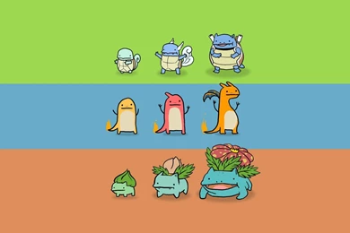 Pokemon Evolution Wallpapers   Minimalistic Wallpapers