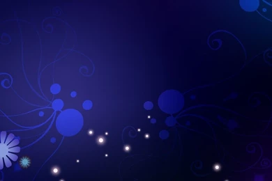 Download Wallpapers 3840x1200 Flowers, Stars, Dots, Circles, Light ...