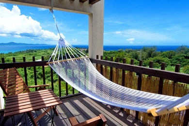 Okinawa Island Resort Hammock 30198   City Impression   City Building