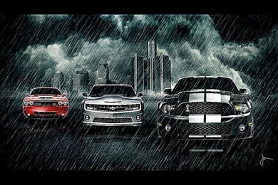 Cars Backgrounds Sport Cars On Rain