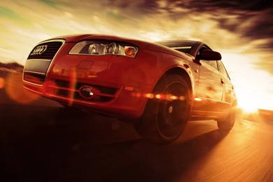 Angle Shot Sunny B7 German Cars Blurred Backgrounds Wallpapers ...