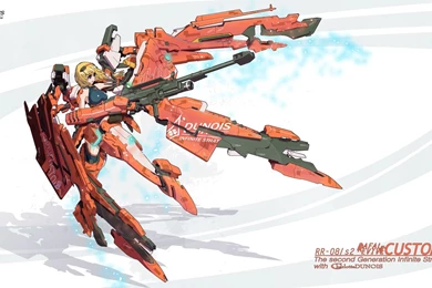 Charlotte Dunois Gun Infinite Stratos Mecha Nenchi Weapon ...