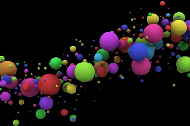 Wallpapers Splash Of Colors Abstract Balls Color Throw Free Hd ...